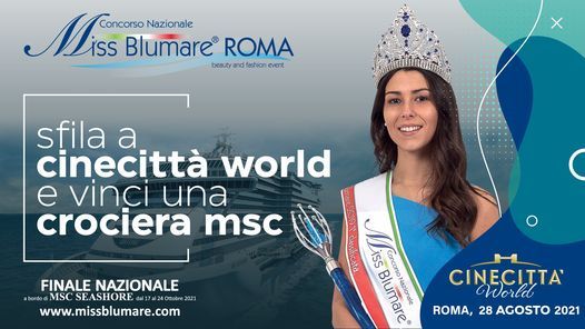 Finale Interregionale Miss Blumare Roma