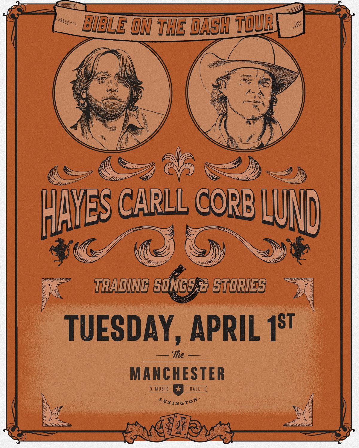 Corb Lund & Hayes Carll: Bible on the Dash Tour - Lexington, KY