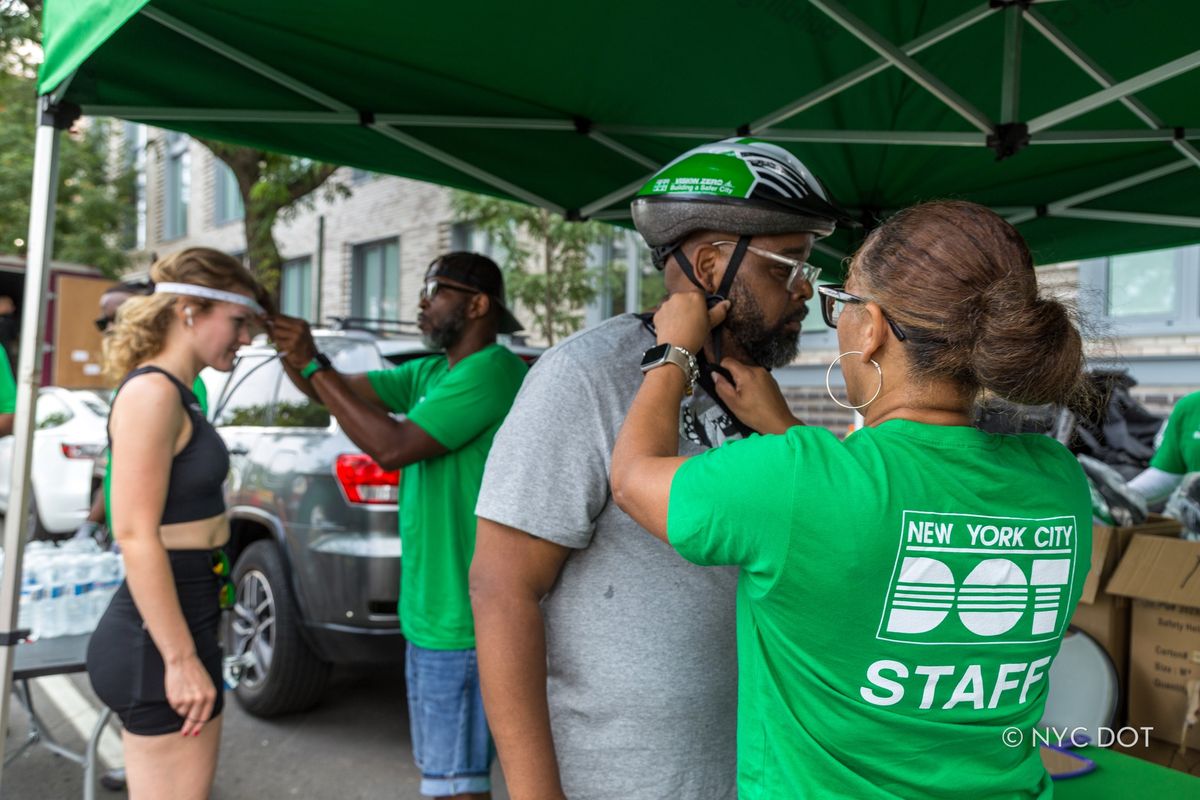 Helmet Fitting and Distribution 