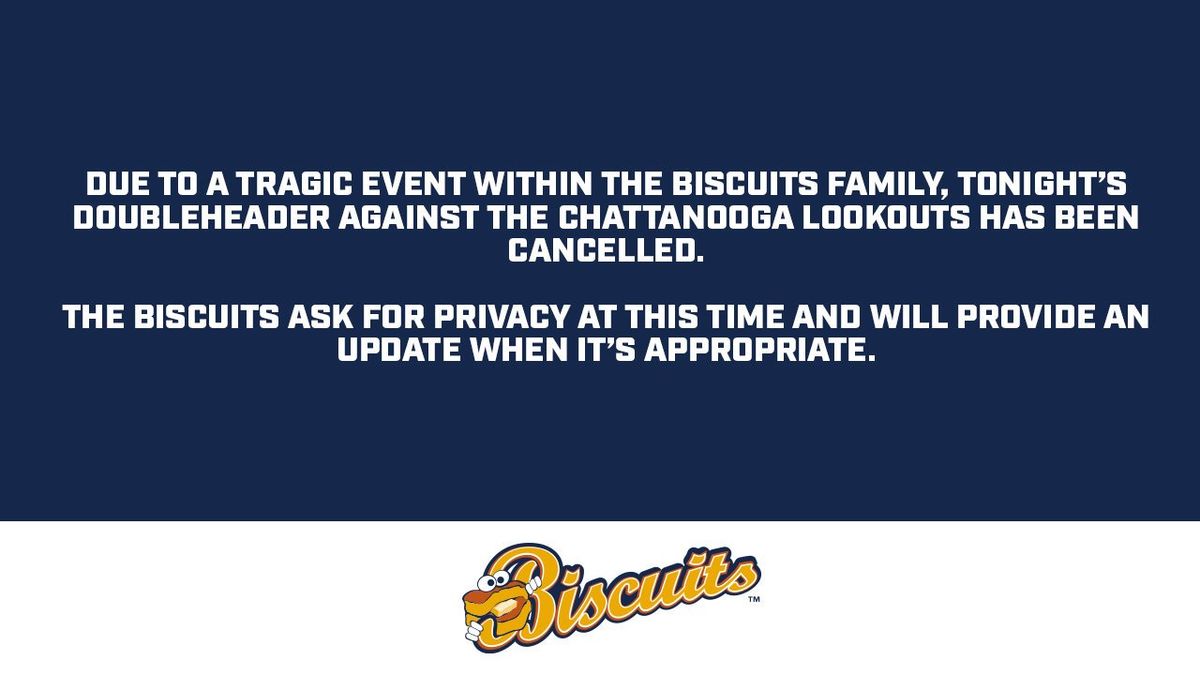 Chattanooga Lookouts at Montgomery Biscuits