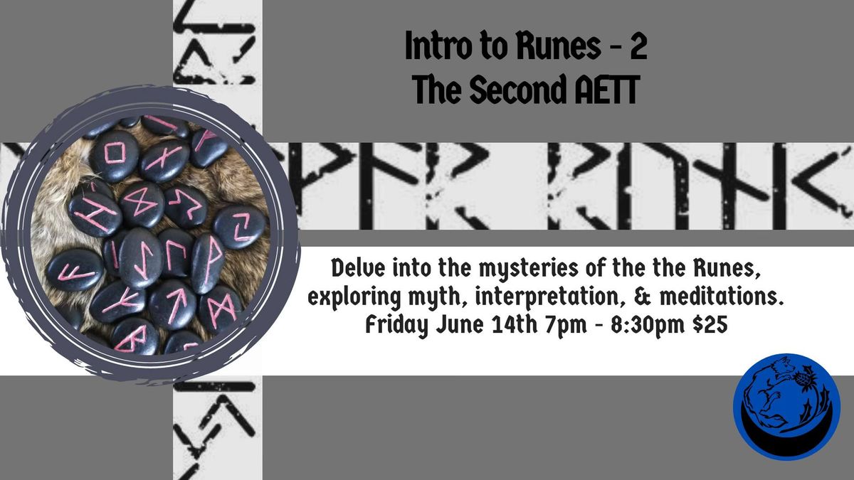 Intro to Runes Part 2 The Second Aett with Vitki James