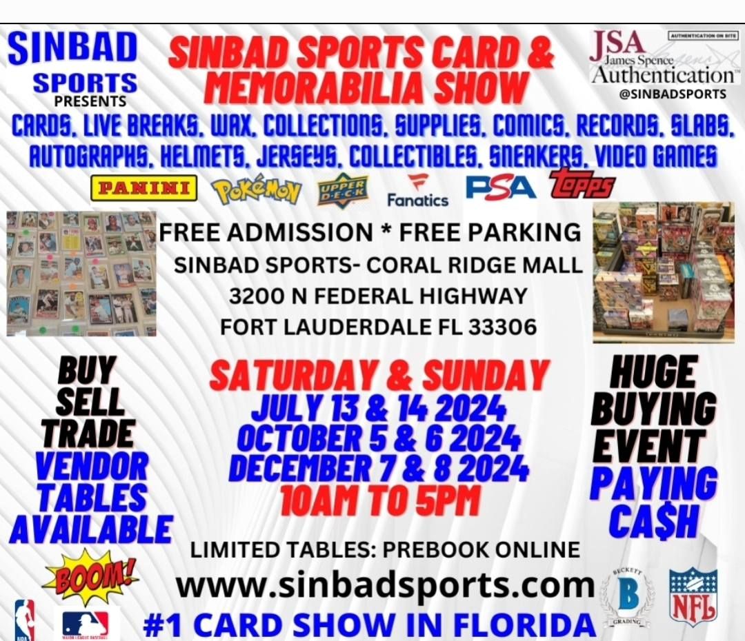 Sinbad Sports Card & Memorabilia Show