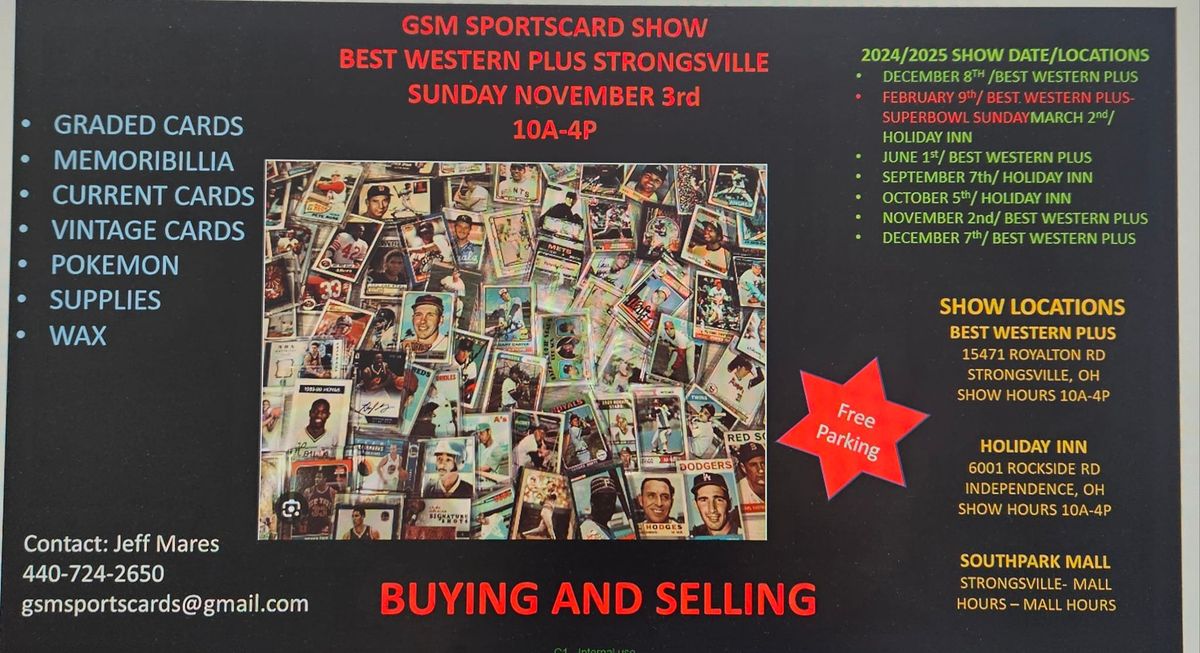 GSM Sportscard Show