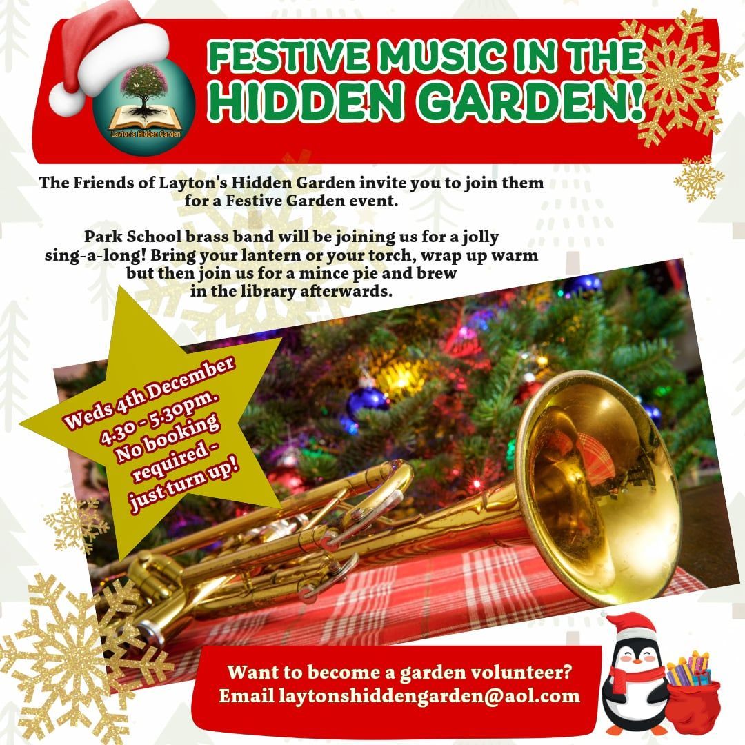 Christmas Carols in the Garden with Park School Band