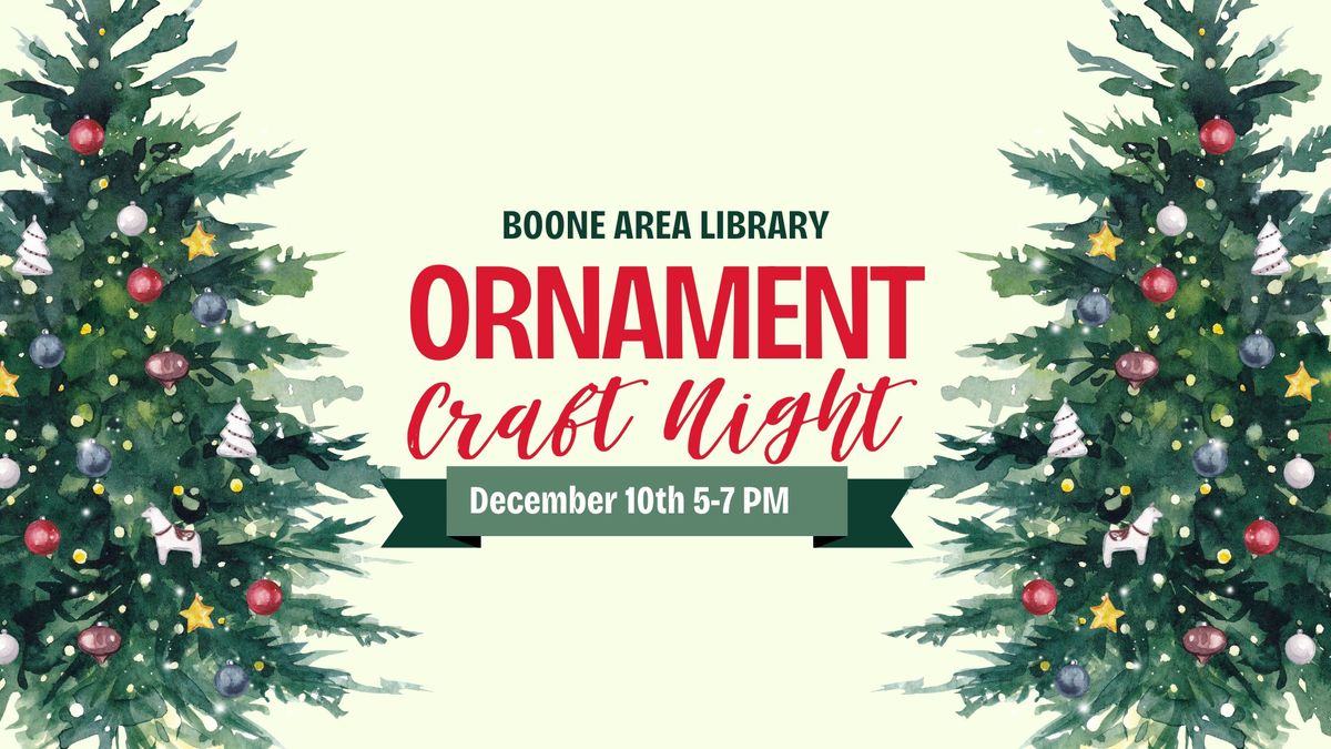 Ornament Craft Night