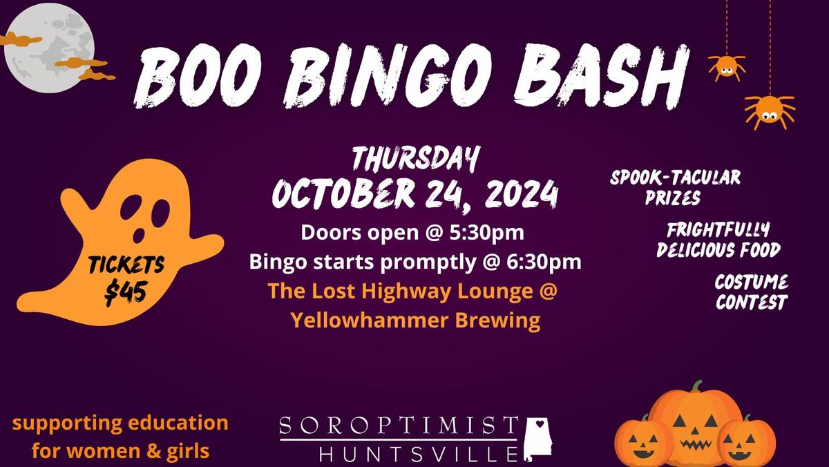 3rd Annual Boo Bingo Bash!