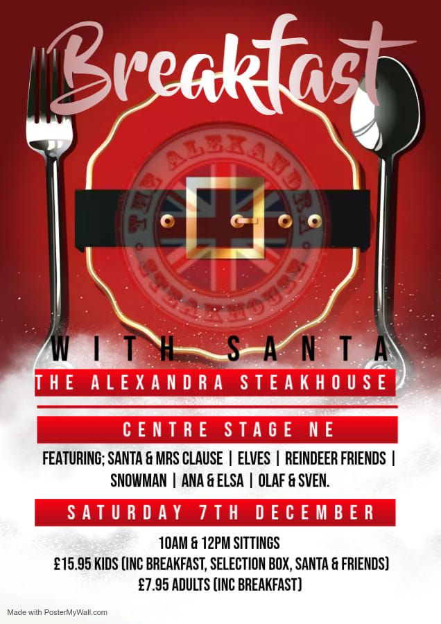 Breakfast with Santa at Alexandra Steakhouse