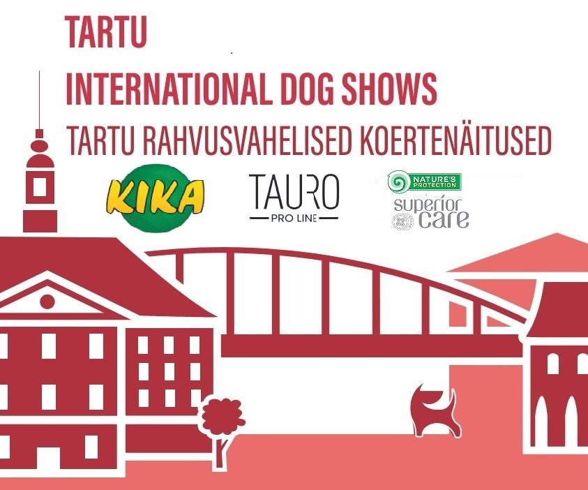 Tartu rahvusvahelised koerten\u00e4itused, 2 X CACIB shows