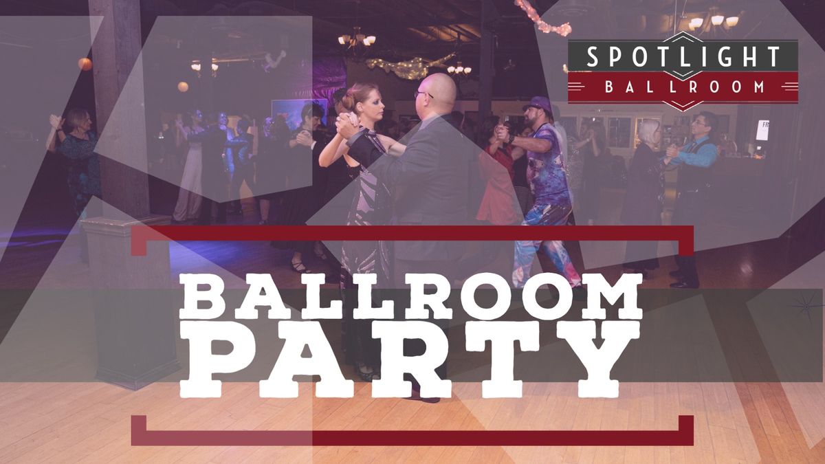 Saturday Night Ballroom Blitz!