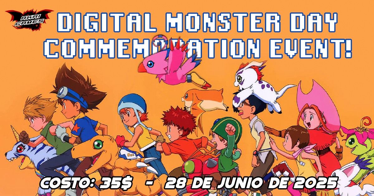 Digital Monster Day Commemoration By Akai Games