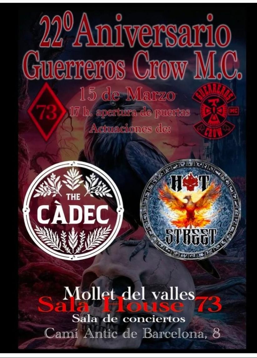 22 aniversario Guerreros Crow M.C