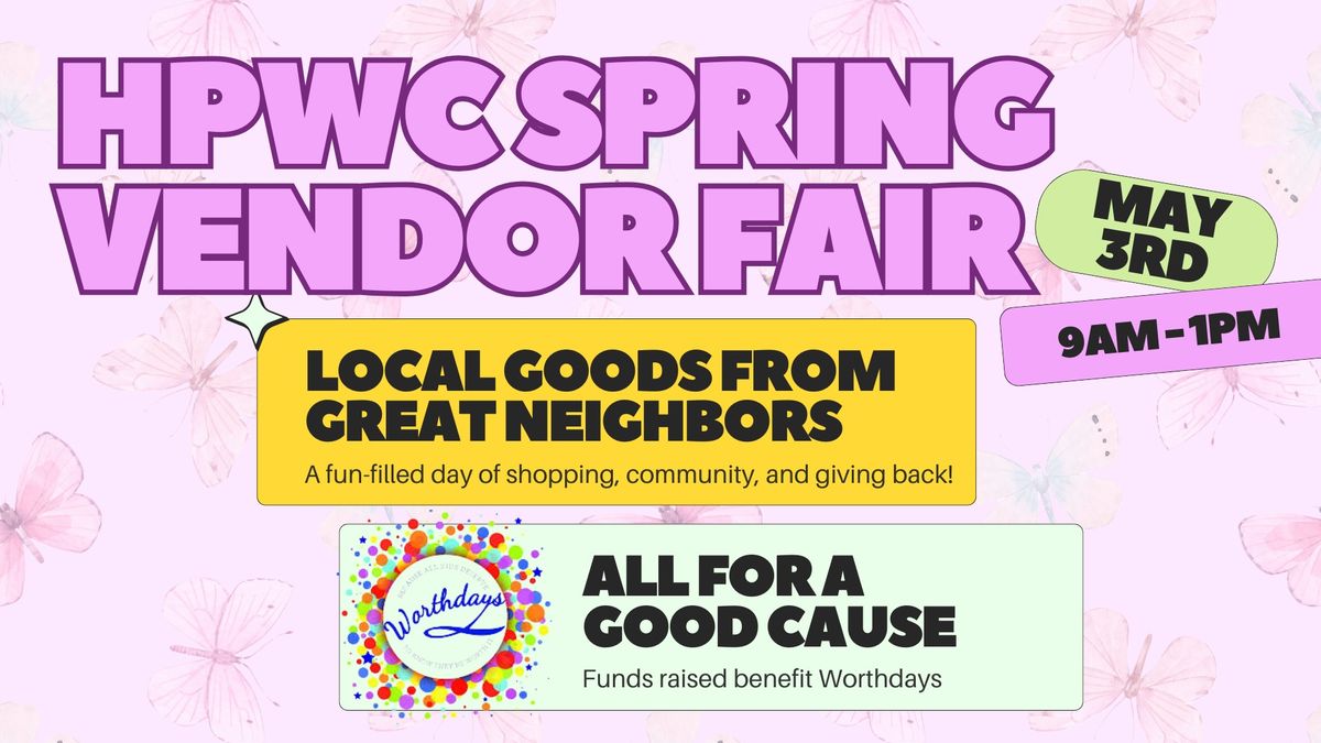 Hampton Park Spring Vendor Fair