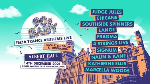 90s Baby Ibiza Trance Anthems: Albert Hall, Manchester