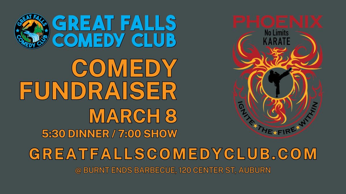 Phoenix No Limits Karate Comedy Fundraiser @ Burnt Ends Barbecue