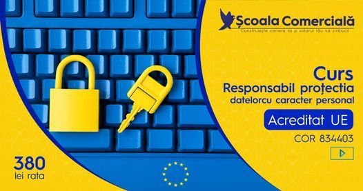 Responsabil Protectia datelor Acreditat UE -orele si Seminar Web