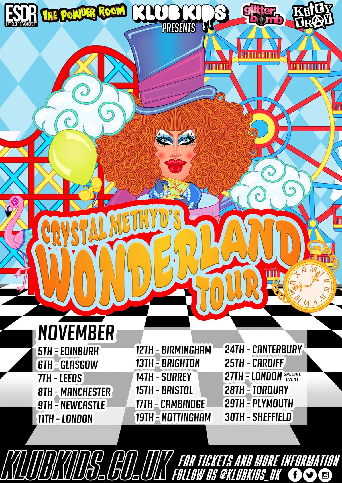 Klub Kids Manchester presents CRYSTAL METHYD'S Wonderland