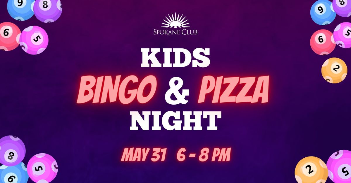 Kids Bingo & Pizza Night
