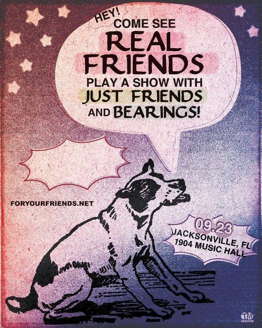 Real Friends, Just Friends, Bearings at 1904 Music Hall