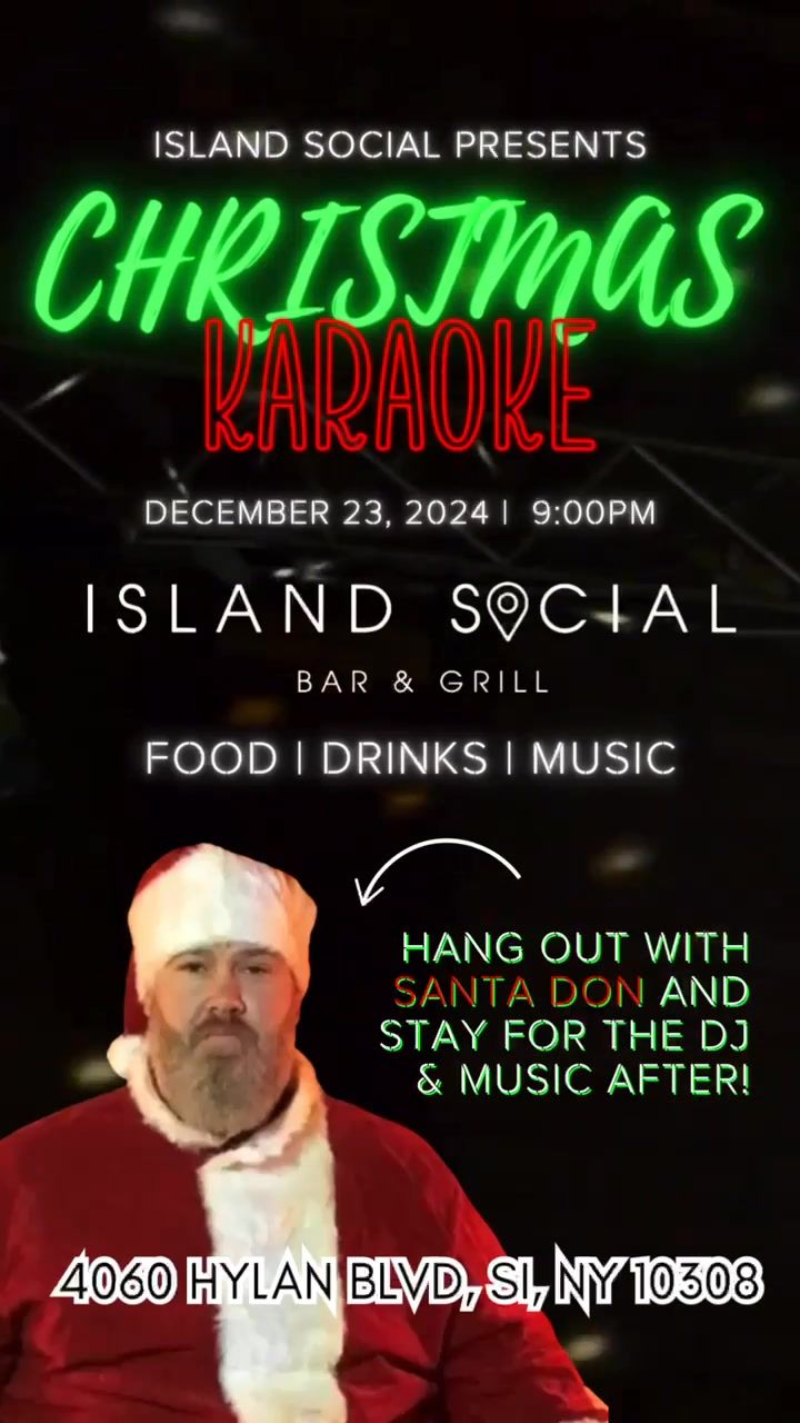 Christmas Karaoke: Island Social