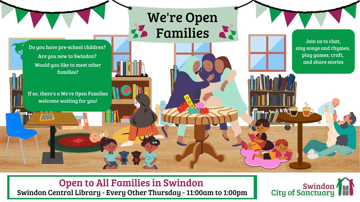 We're Open Families