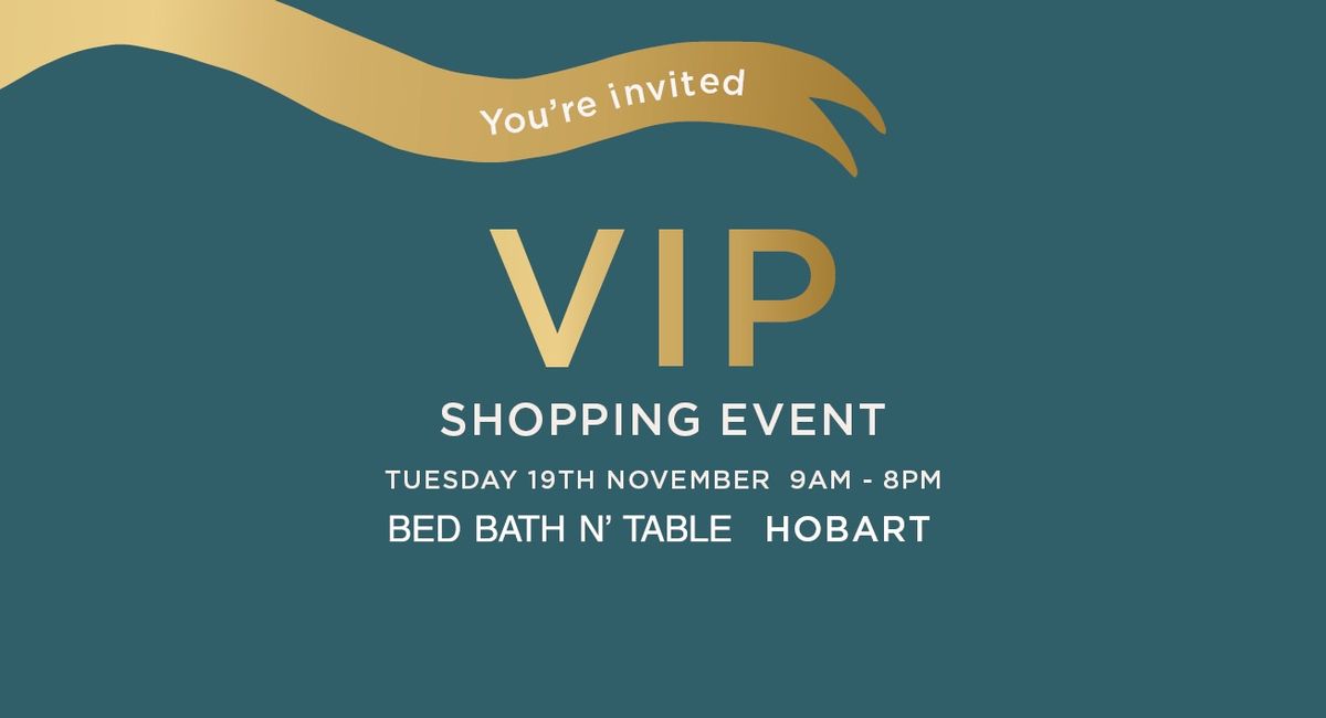 20-50% Off Storewide I 1 Day Only VIP Shopping Event I Hobart