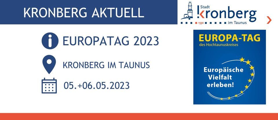 EUROPATAG 2023 DES HOCHTAUNUSKREISES IN KRONBERG - Kurzfilm Und ...