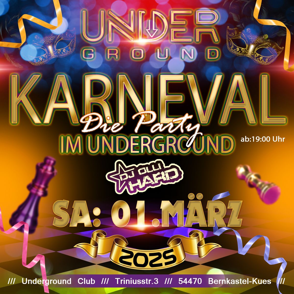 Karneval - Die Party mit DJ OLLI HARD