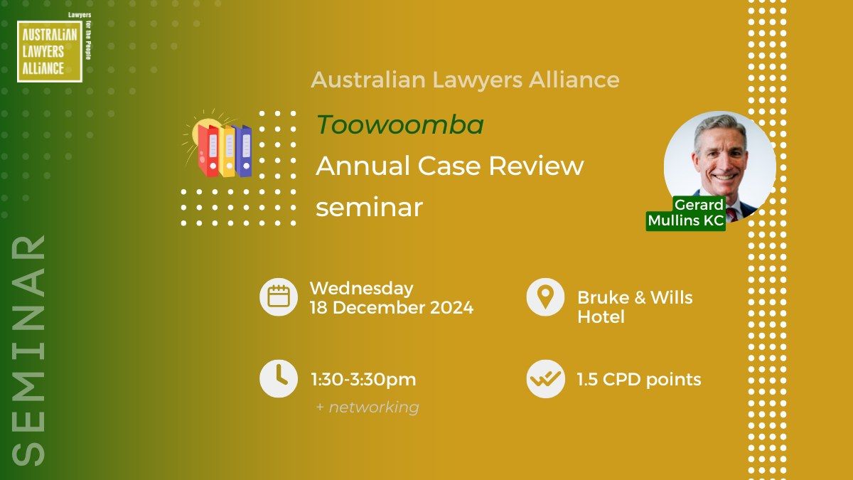 Toowoomba Annual Case Review 2024