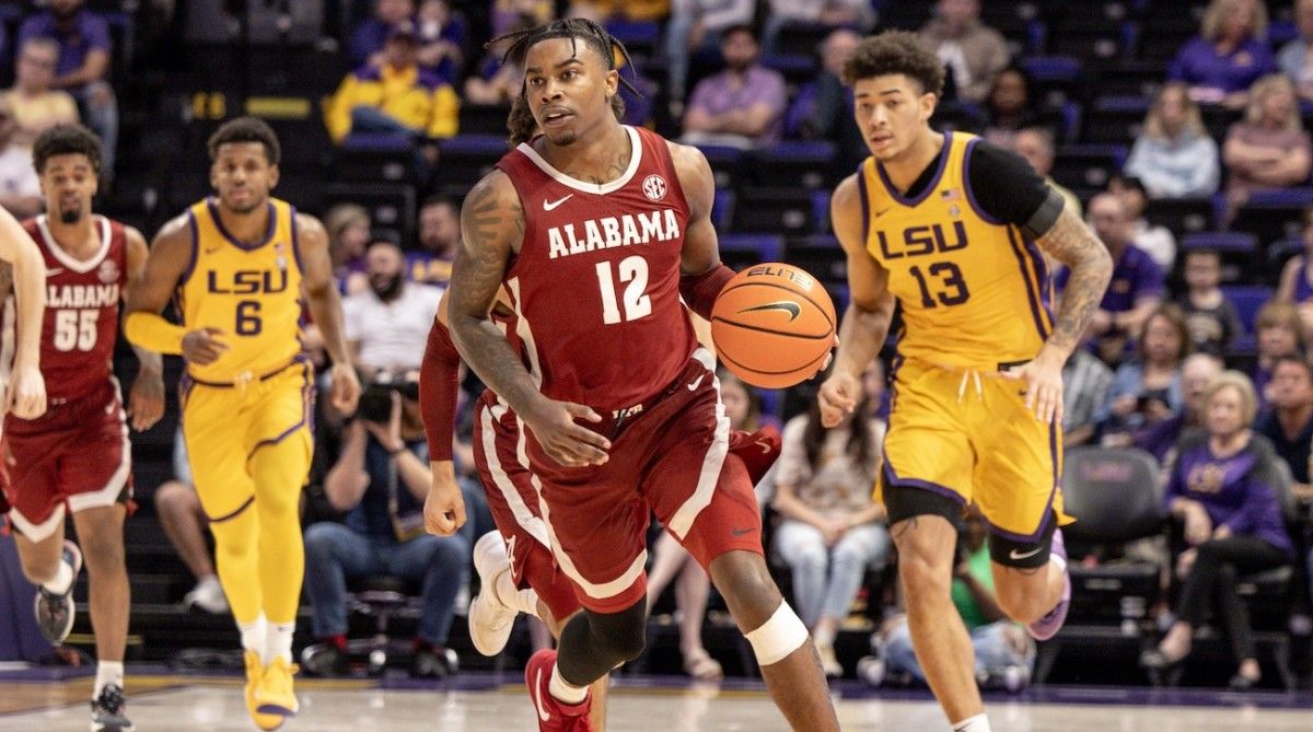 LSU Tigers at Alabama Crimson Tide Mens Basketball