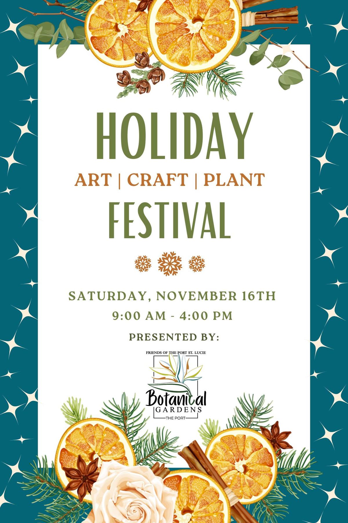 Holiday Art Craft Plant Sale 