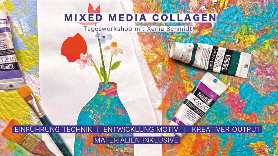 Mixed Media Collagen Workshop