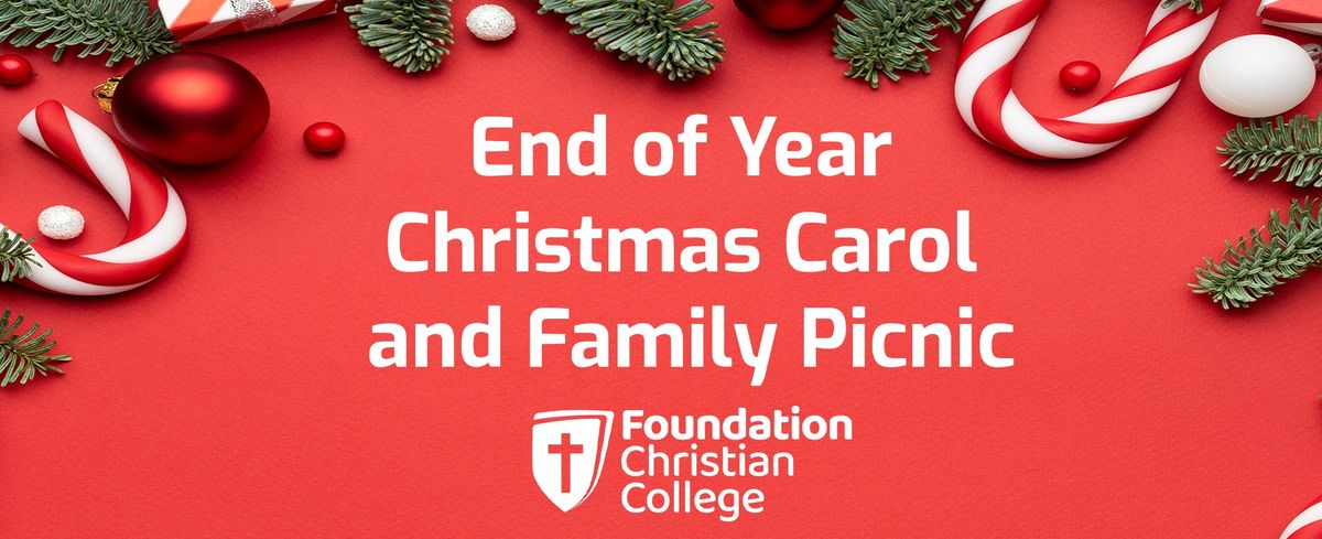 End of Year Christmas Carol and Family Picnic