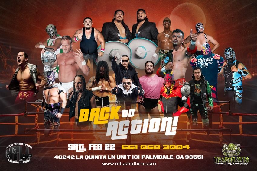 Back To Action Lucha Libre Pro Wresting