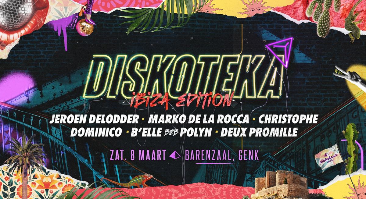 Diskoteka x Ibiza edition | Barenzaal