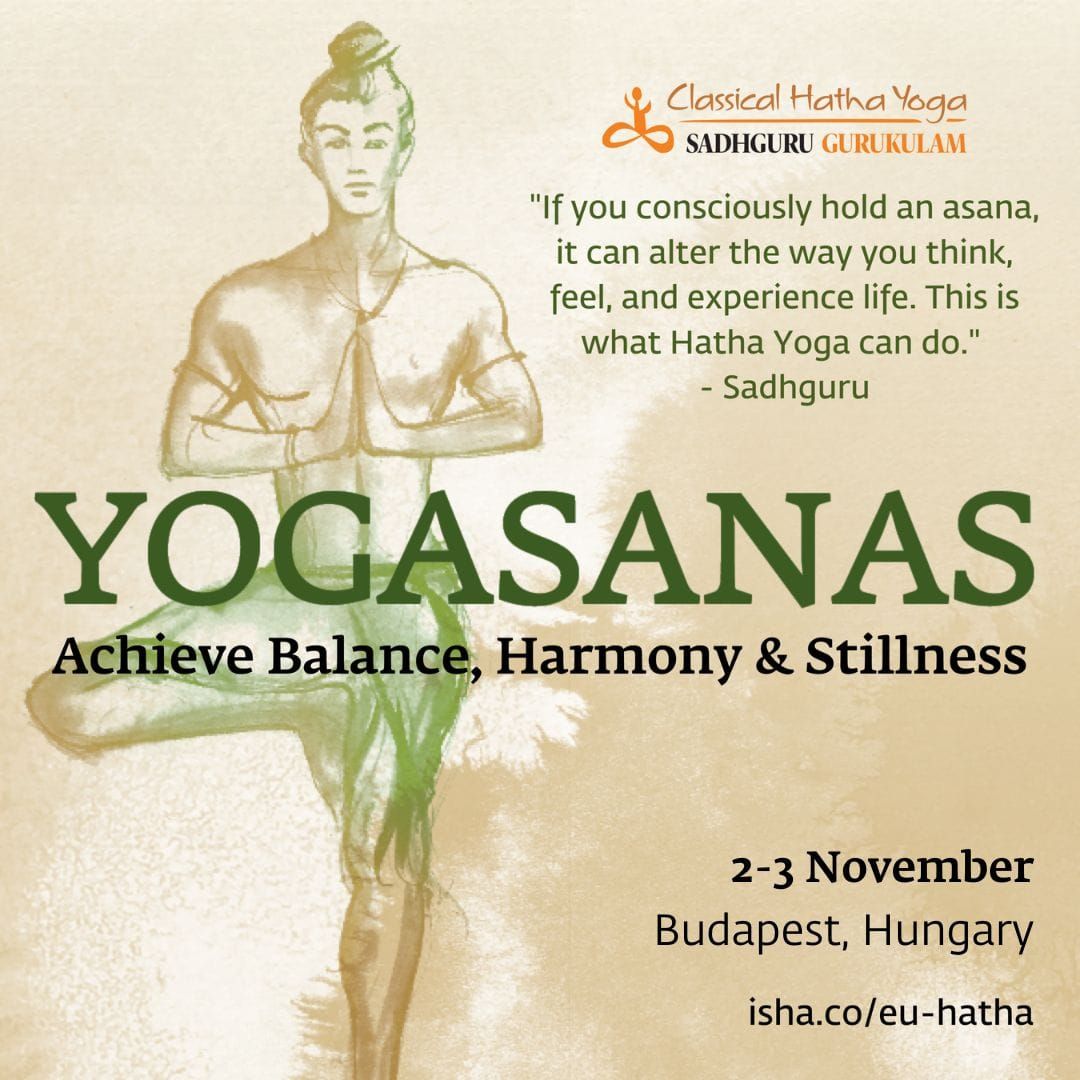 Yogasanas Programme in Budapest