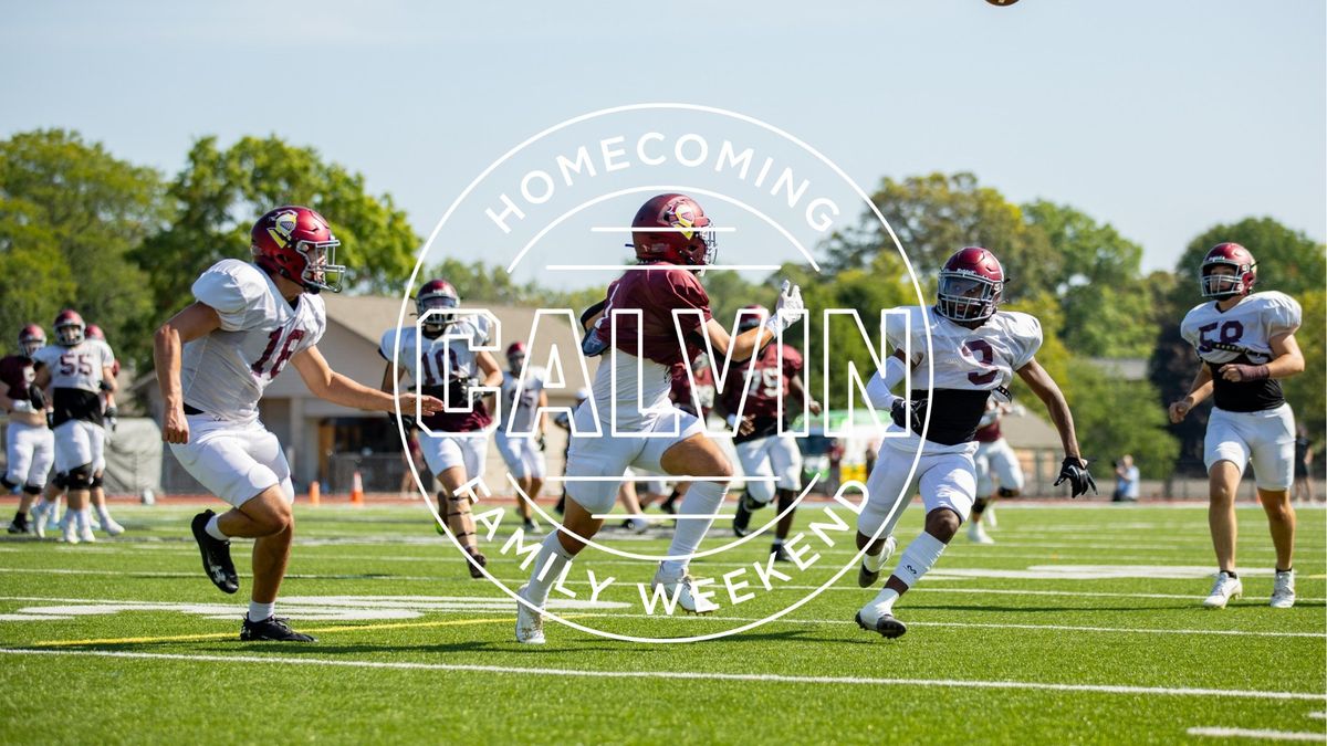 Homecoming Football Game | Calvin Homecoming & Family Weekend 2024