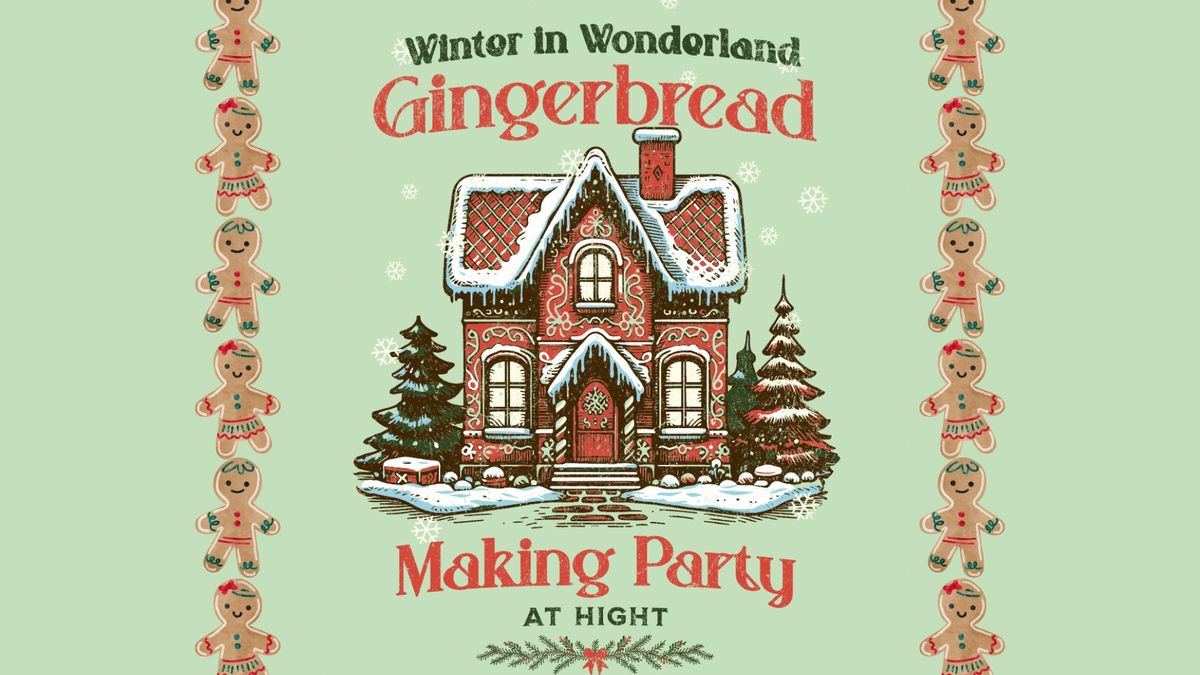 Gingerbread House Making Party