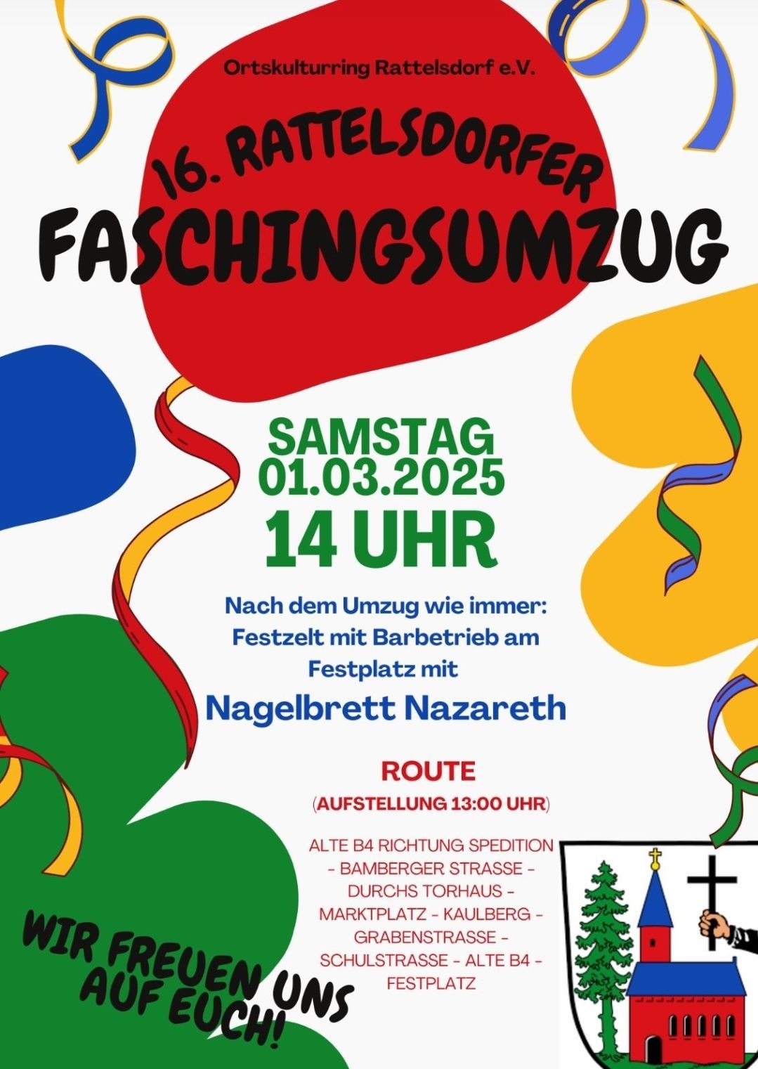 16. Rattelsdorfer Faschingsumzug