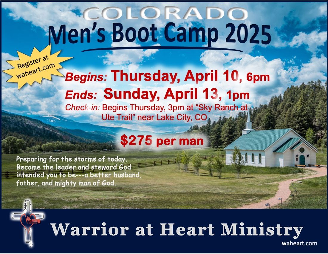 Warrior at Heart Men's Boot Camp