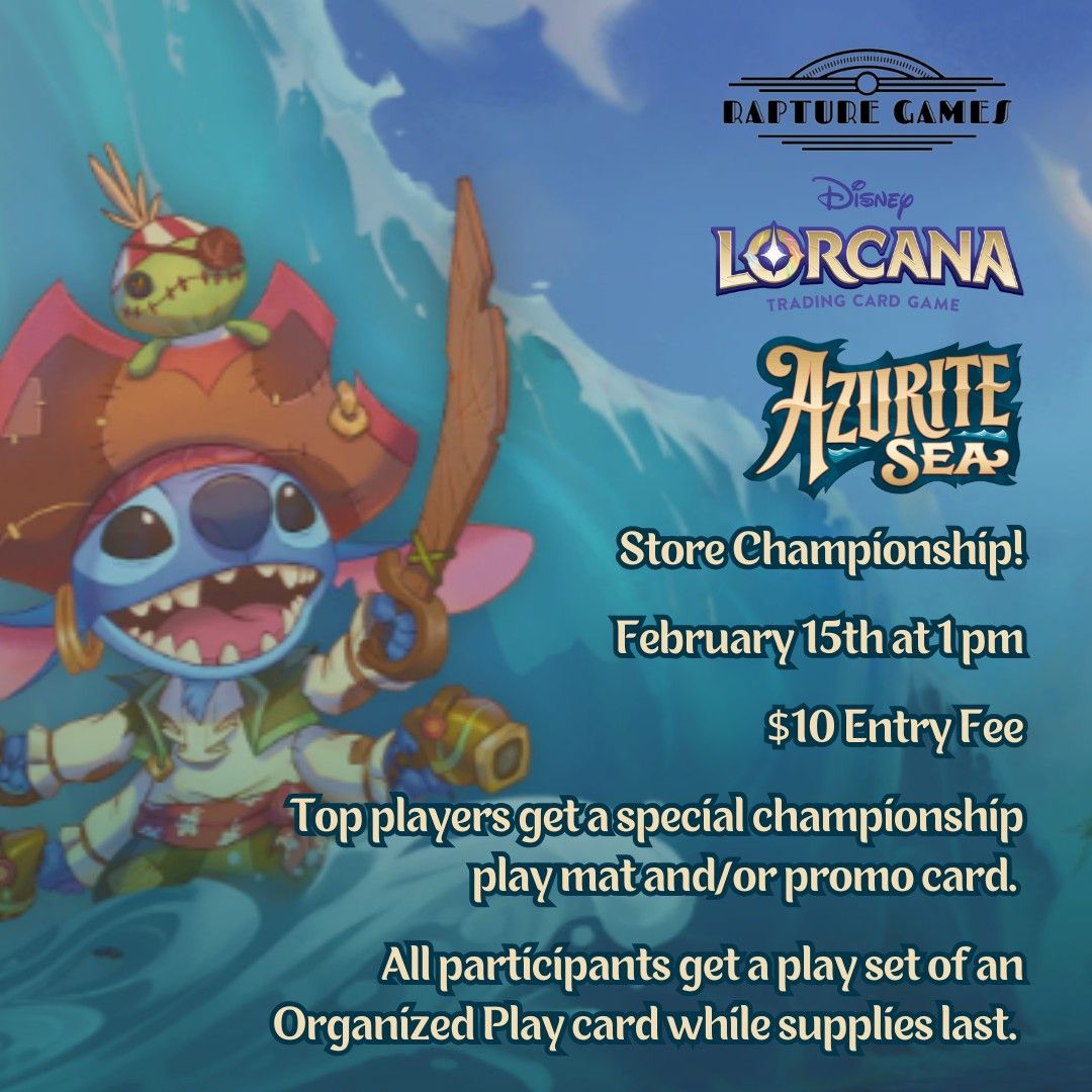 Lorcana Azurite Sea Store Championship 