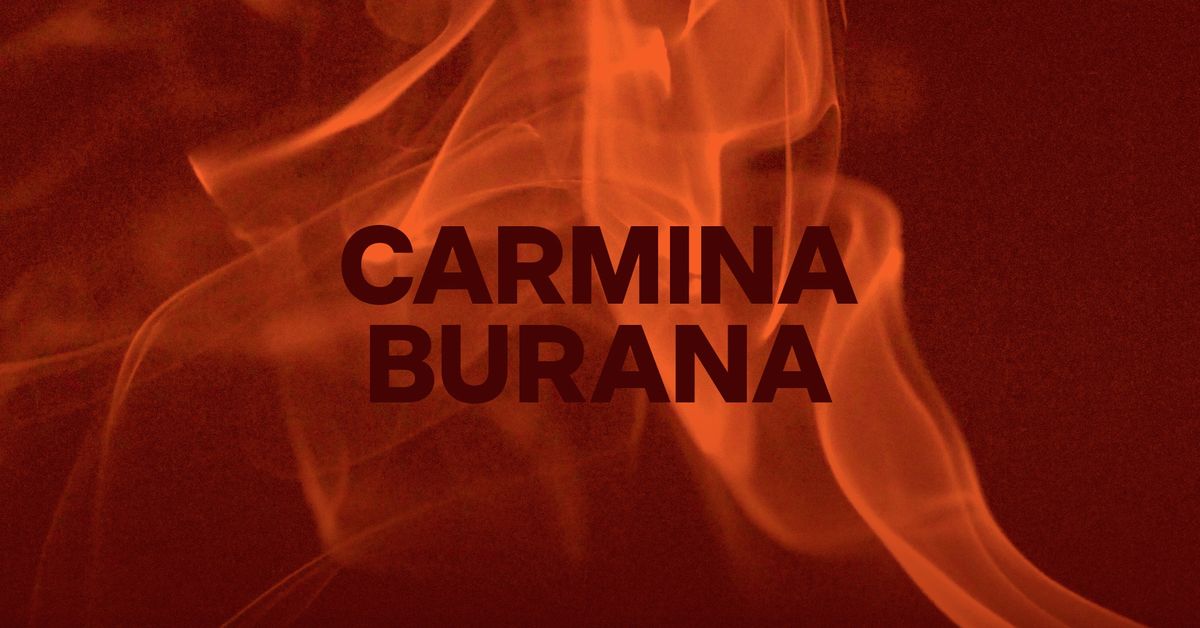 Carmina Burana | DR Koncerthuset