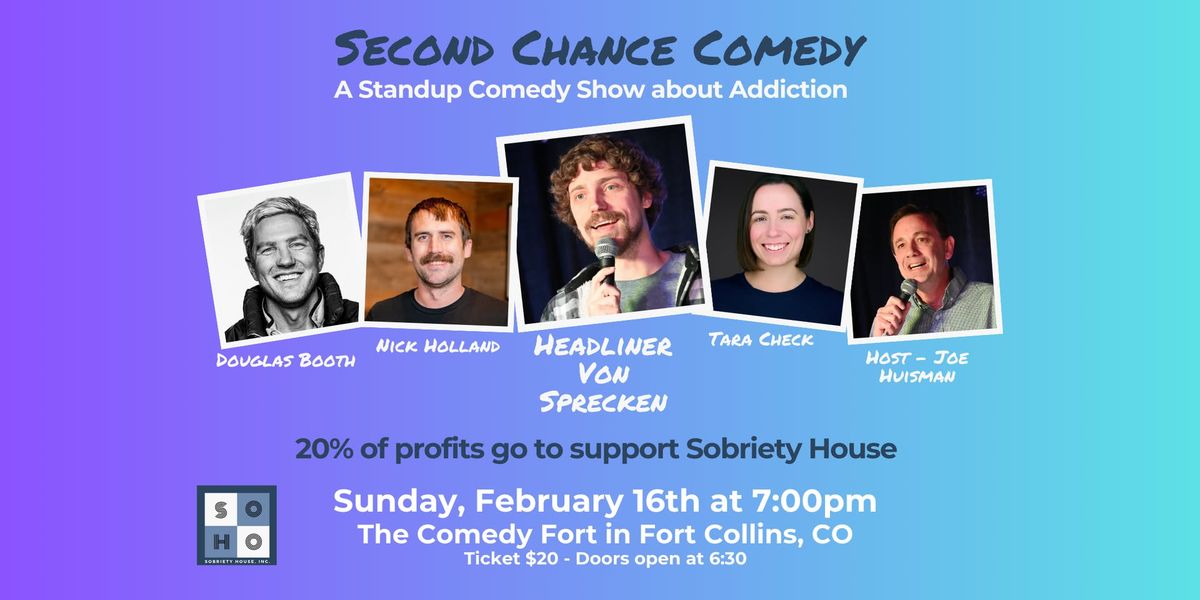 Second Chance Comedy: A Standup Comedy Show about Addiction