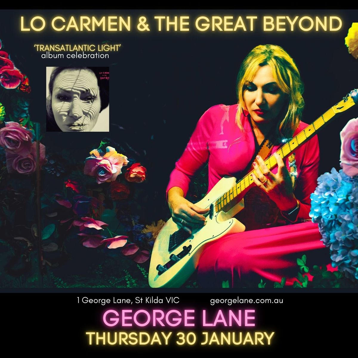 Lo Carmen & The Great Beyond 'Transatlantic Light' Album Celebration