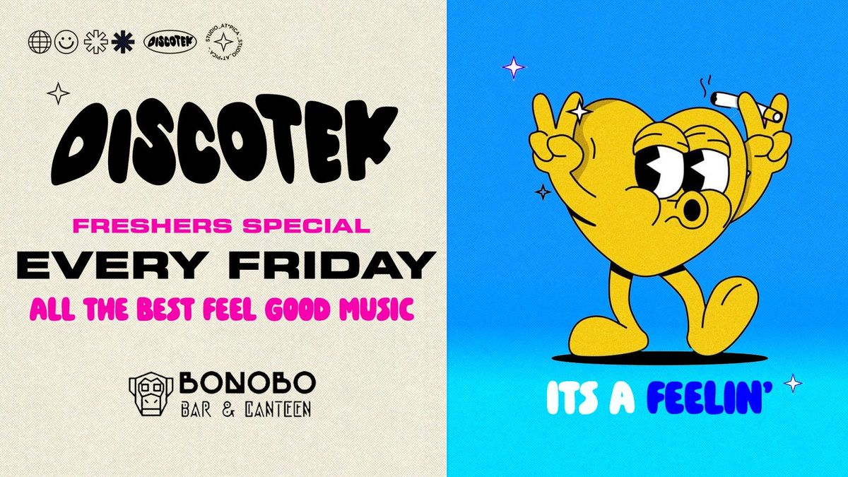 DISCOTEK \ud83e\uddc3 The Essential Weekend Party! 