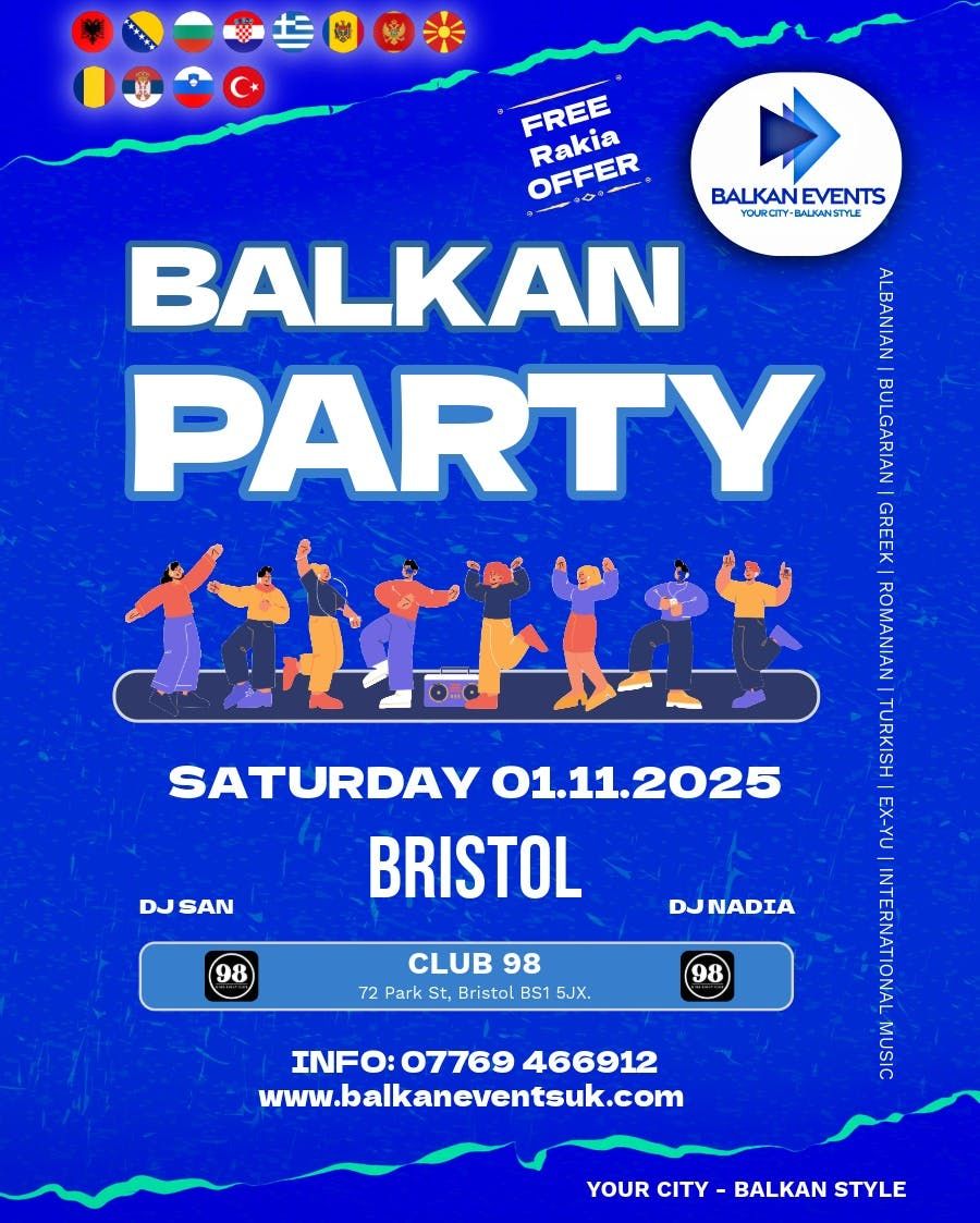 BALKAN Party BRISTOL - Autumn Celebrations