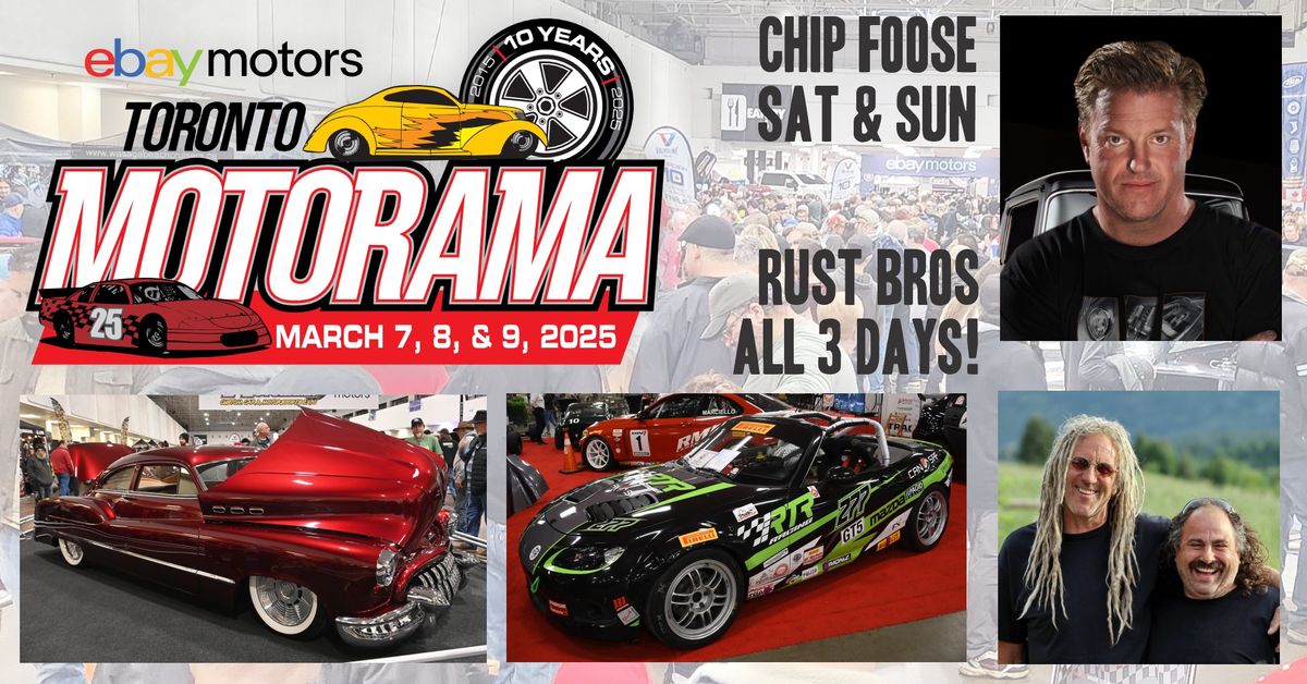 Toronto Motorama Custom Car & Motorsports Expo 2025 by eBay Motors