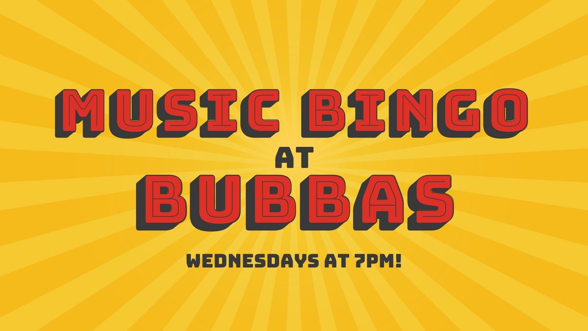 Music Bingo at Bubbas Brunswick