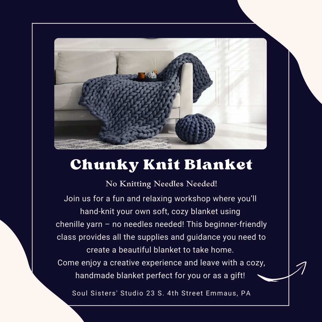 Chunky Knit Blanket Workshop