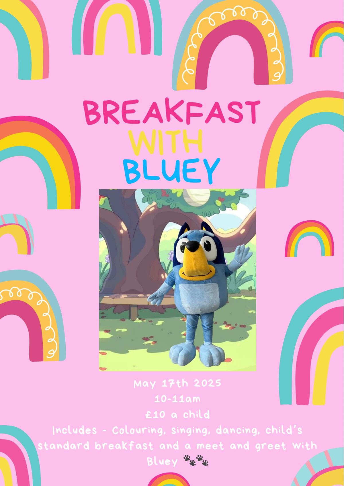 Breakfast with Bluey \ud83d\udc3e 