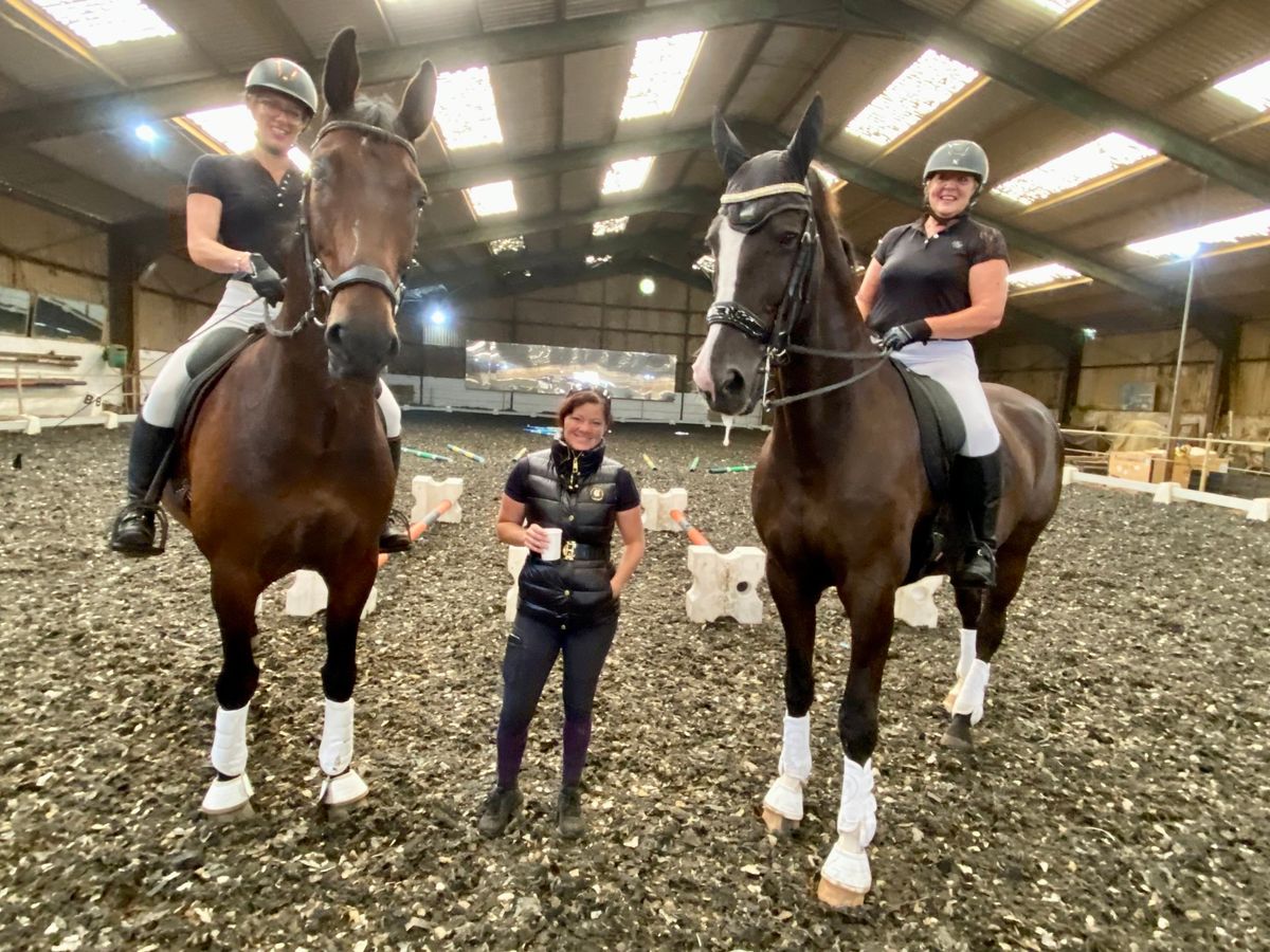 Kathryn Toms pole and cavaletti clinic